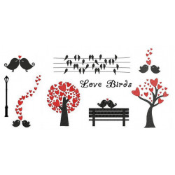 Stickserie Love Birds